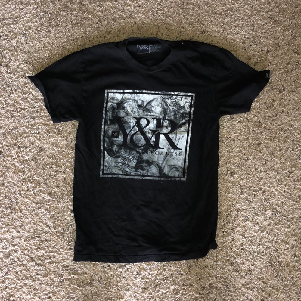 Young and reckless black Tee